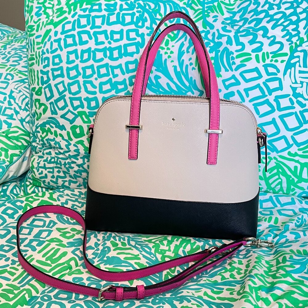 Kate Spade Cedar Street Maise Satchel-Kate Spade Colorblock Handbag